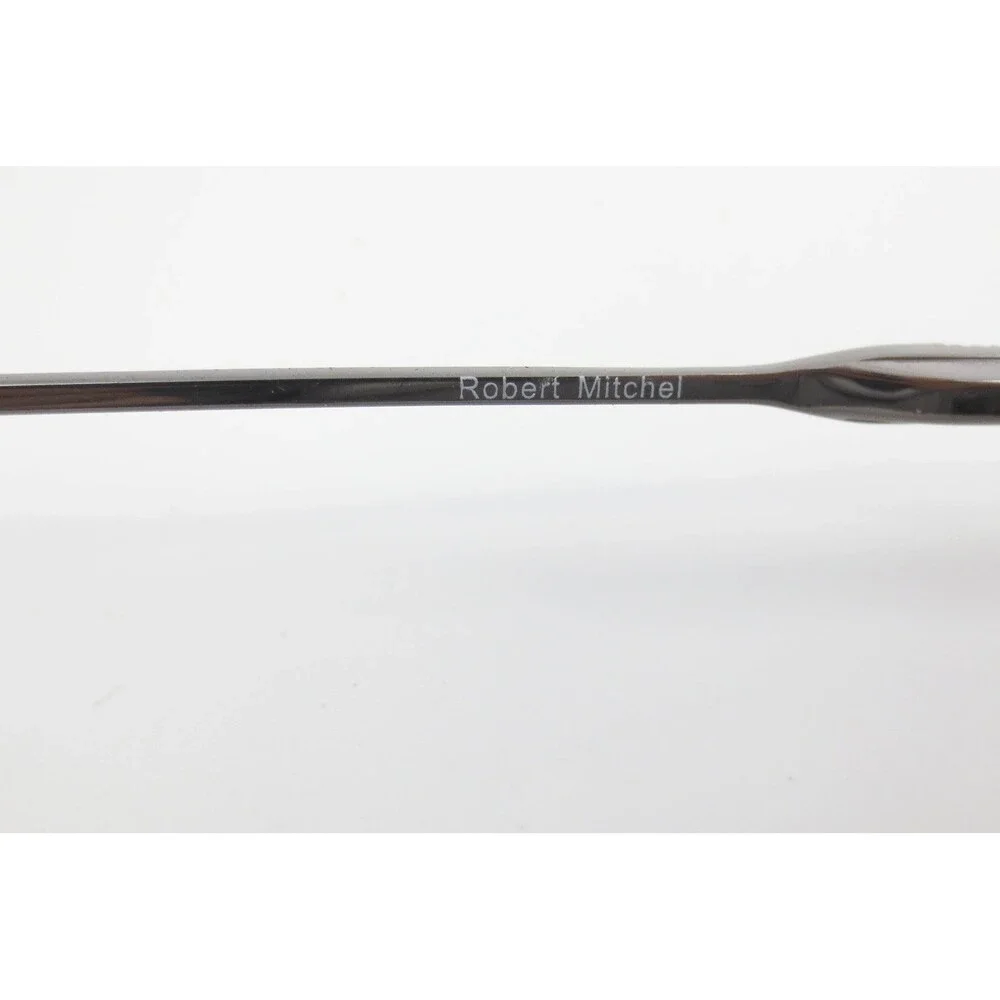 Robert Mitchel RM 202315 GUN Aviator Eyeglass Frames Gunmetal 54-17-150